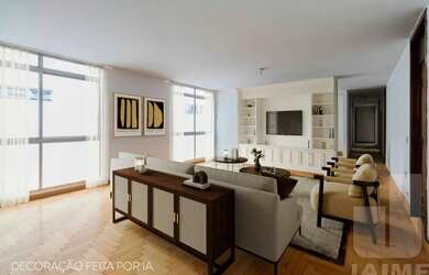 Imagem: O apartamento possui 4 Dormitórios, 2 Banheiros, 3 Vagas na