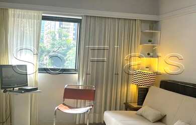 Imagem: O apartamento para alugar possui 1 Dormitório, 1 Banheiro