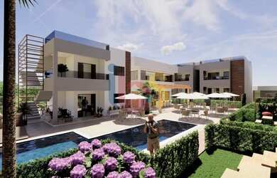 Imagem: O apartamento possui 2 Dormitórios, 2 Banheiros, 1 Vaga na