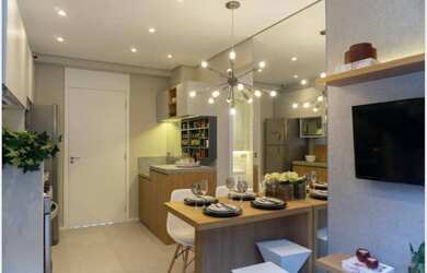 Imagem: O apartamento possui 2 Dormitórios, 1 Banheiro, 33m² de Área