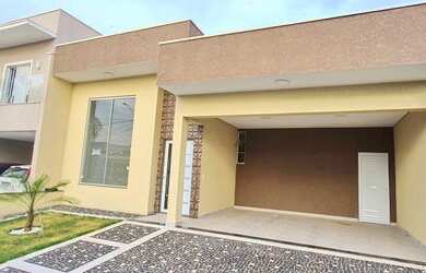 Imagem: A casa em condomínio possui 3 Dormitórios, 3 Banheiros, 4