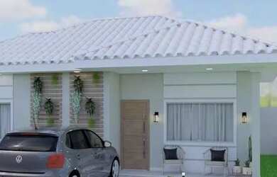 Imagem: A casa possui 2 Dormitórios, 1 Banheiro, 1 Vaga na garagem