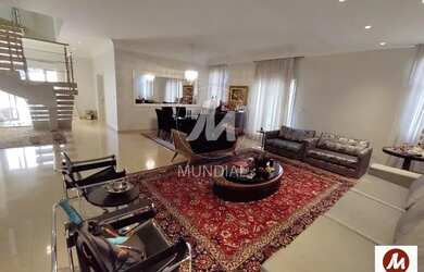 Imagem: A casa em condomínio possui 4 Dormitórios, 5 Banheiros, 4