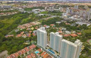 Imagem: O apartamento possui 1 Dormitório, 2 Banheiros, 1 Vaga na garagem