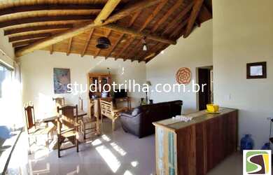 Imagem 2: Vendo ou Alugo Casa, 170M², Vista ao Mar, Alto da Barra - Ilhabela