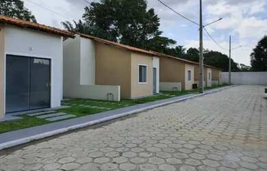 Imagem: A casa em condomínio possui 2 Dormitórios, 1 Banheiro e 1