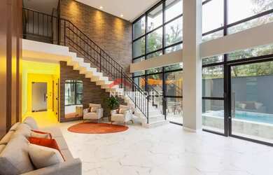 Imagem: O apartamento na cobertura possui 3 Dormitórios, 4 Banheiros