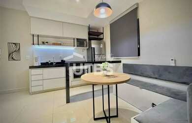 Imagem: O apartamento possui 1 Dormitório, 1 Banheiro, 27m² de Área