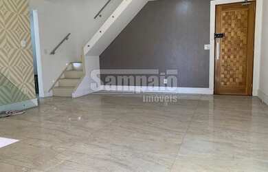 Imagem: O apartamento na cobertura possui 3 Dormitórios, 3 Banheiros