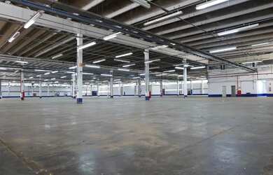 Imagem: O depósito possui 9.500m² de Área e está localizado em