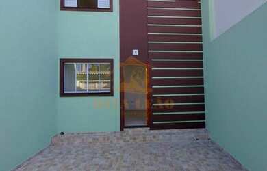 Imagem: Sobrado Geminado acabamento moderno