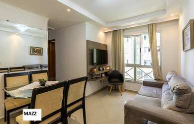 Imagem: O apartamento possui 2 Dormitórios, 1 Banheiro, 1 Vaga na garagem