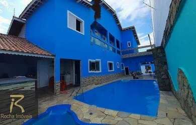 Imagem 3: Sobrado com 6 dormitórios, 3 quadras da praia, à venda, 200 m² por R$ 470.000 - Estância