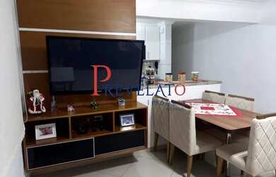 Imagem: O apartamento possui 2 Dormitórios, 1 Banheiro, 1 Vaga na garagem