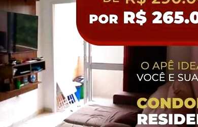 Imagem: O apartamento possui 2 Dormitórios, 2 Banheiros, 65m² de Área