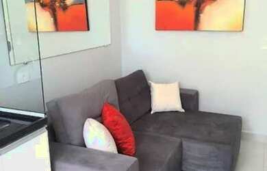 Imagem: O studio possui 1 Dormitório, 1 Banheiro, 1 Vaga na garagem