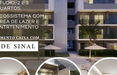 Imagem: O apartamento possui 2 Dormitórios, 2 Banheiros, 1 Vaga na