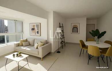 Imagem: O apartamento possui 2 Dormitórios, 3 Banheiros, 2 Vagas na