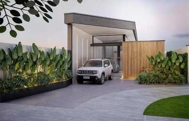 Imagem: A casa em condomínio possui 3 Dormitórios, 1 Banheiro, 1 Vaga