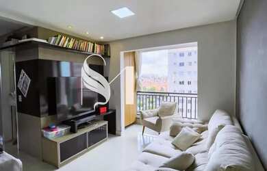 Imagem: O apartamento possui 2 Dormitórios, 2 Banheiros, 1 Vaga na