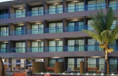 Imagem: O apartamento possui 1 Dormitório, 1 Banheiro, 1 Vaga na garagem