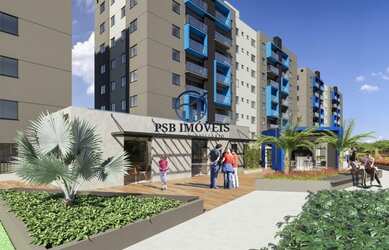 Imagem: O apartamento possui 3 Dormitórios, 3 Banheiros, 1 Vaga na