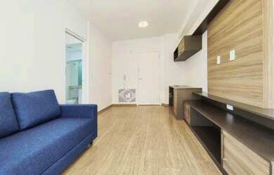 Imagem: O studio possui 1 Dormitório, 1 Banheiro, 1 Vaga na garagem