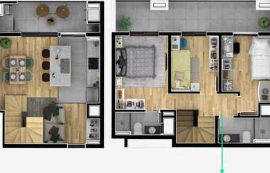 Imagem 15: APARTAMENTO com 1 dormitório à venda por R$ 300.900,00 no bairro Novo Mundo - CURITIBA / P