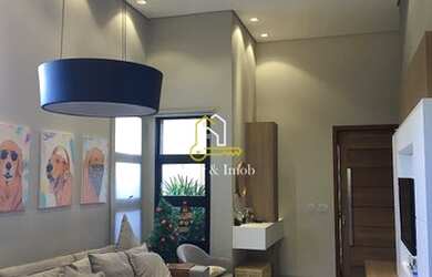 Imagem: A casa em condomínio possui 3 Dormitórios, 3 Banheiros, 4