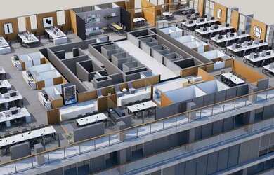 Imagem 1: Locação de Laje Corporativa de 800 m² no Tatuapé - São Paulo - SP