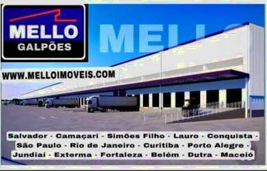 Imagem: O depósito possui 4500m² de Área e Imóvel novo e está localizado