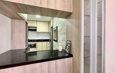 Imagem 6: Apartamento 2 dormitórios mobiliado com churrasqueira no Centro - Capão...