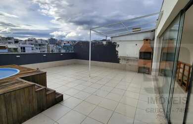 Imagem: O apartamento na cobertura possui 3 Dormitórios, 1 Banheiro