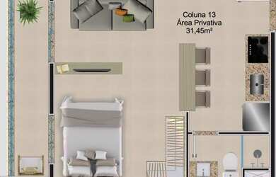 Imagem 13: Vendo aptos de 1 e 2 qts a 3 quadras da praia do Recreio dos Bandeirantes