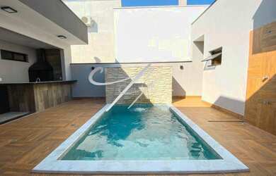 Imagem: A casa em condomínio possui 3 Dormitórios, 4 Banheiros, 4