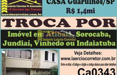 Imagem: A casa possui 3 Dormitórios, 5 Banheiros, 5 Vagas na garagem