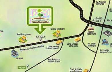 Imagem 7: Terreno à venda, 1000 m² por R$ 280.000,00 - Eco Residencial Fazenda...