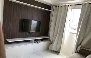 Imagem: O apartamento possui 2 Dormitórios, 1 Banheiro, 1 Vaga na garagem