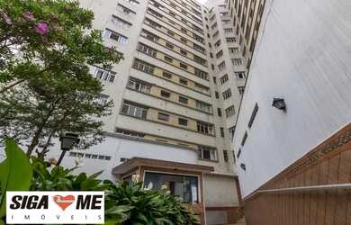 Imagem: O apartamento possui 1 Dormitório, 1 Banheiro, 1 Vaga na garagem