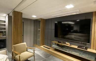 Imagem: A casa em condomínio possui 3 Dormitórios, 4 Banheiros, 4