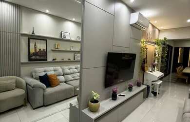 Imagem: A casa em condomínio possui 3 Dormitórios, 3 Banheiros e 2