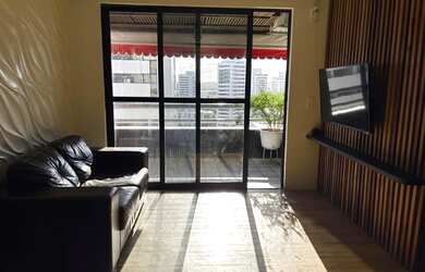 Imagem 1: Flat completo em boa viagem com serviço de quarto | todo climatizado