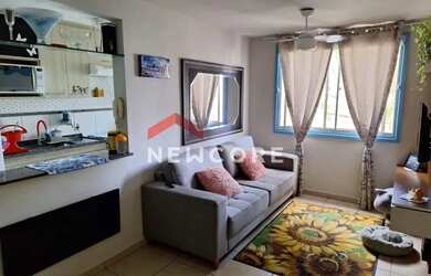 Imagem: O apartamento possui 3 Dormitórios, 2 Banheiros, 1 Vaga na