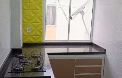 Imagem: O apartamento na cobertura possui 2 Dormitórios, 1 Banheiro