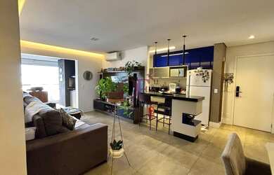 Imagem: O apartamento possui 2 Dormitórios, 3 Banheiros, 2 Vagas na