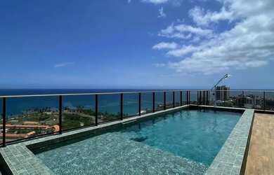 Imagem: O apartamento possui 1 Dormitório, 1 Banheiro, 1 Vaga na garagem