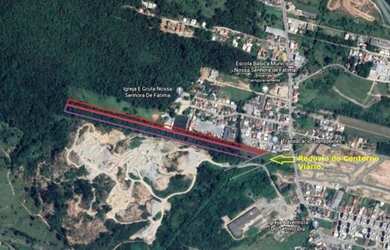 Imagem 1: Terreno para venda com 18747 m² em frente ao contorno viário no Aririú...