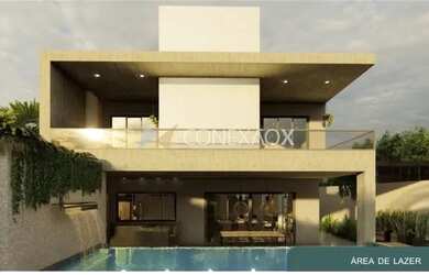 Imagem: A casa em condomínio possui 4 Dormitórios, 5 Banheiros, 4