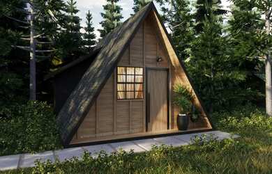 Imagem: A casa possui 1 Banheiro, 30m² de Área e está localizado