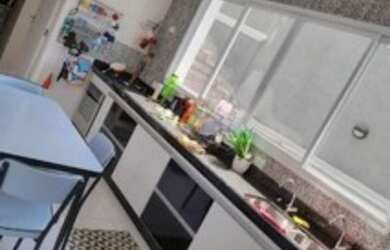 Imagem: A casa em condomínio possui 4 Dormitórios, 4 Banheiros, 5